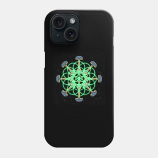 Mushroom Mandala Phone Case