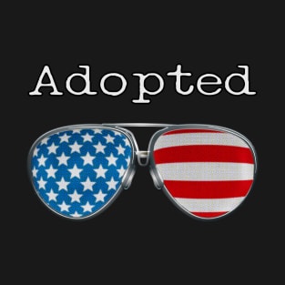 USA PILOT GLASSES ADOPTED T-Shirt