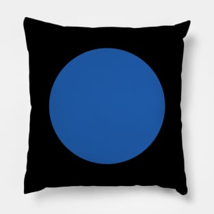 Blue circle Pillow