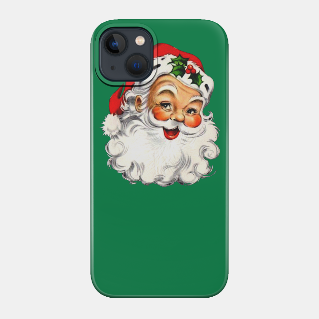 Vintage Santa - Santa Claus - Phone Case