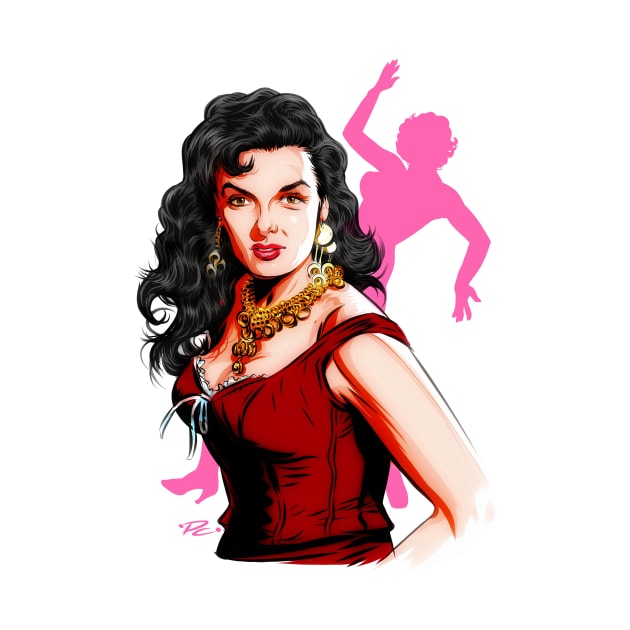 Jane Russell - An illustration by Paul Cemmick by PLAYDIGITAL2020