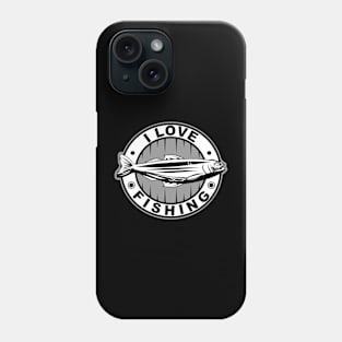 I LOVE FISHING Phone Case