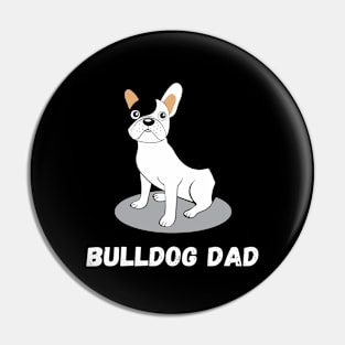 Bulldog Dad Pin