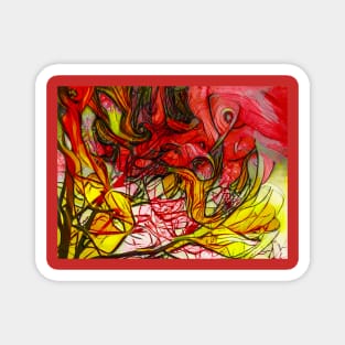 The Burning Bush Encounter Magnet