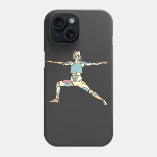 Yoga Warrior Woman Power Phone Case