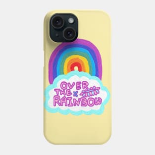 over the rainbow Phone Case