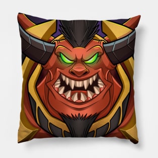 Angry Devil Pillow