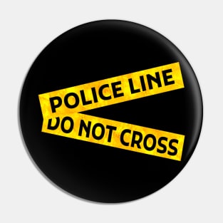 Police Line Pin