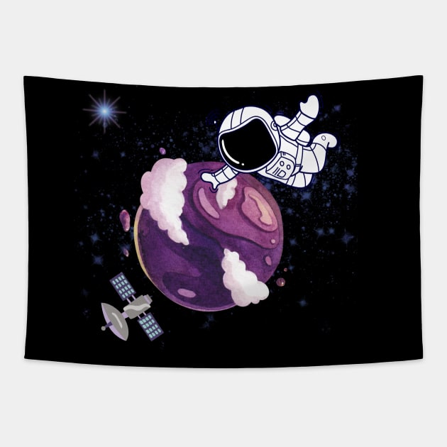 Astronout Tapestry by punnystrore