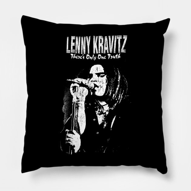 Lenny Kravitz - Vintage 90s Pillow by N2K'Q