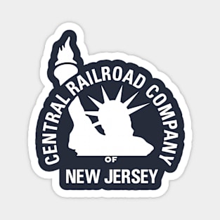 Central Railroad of New Jersey Magnet