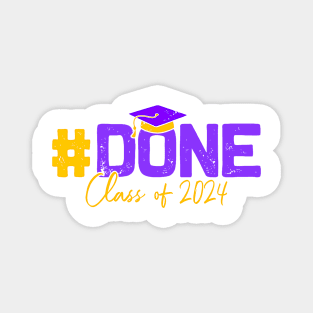 Class of 2024 , Graduation Gifts for Him Family Women Magnet