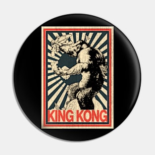 Vintage Poster Kingkong 1933 Pin