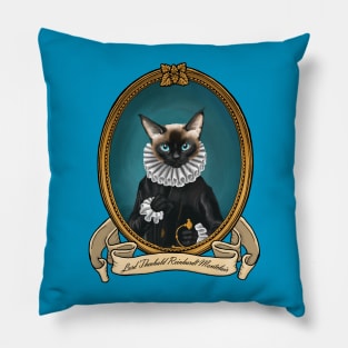 Renaissance Cat - Lord Theobald Reinhardt Montclair Pillow