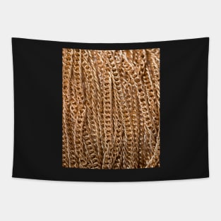 3D Gold Chains design  available on lots of items in the store great clothing design idea. Tapestry