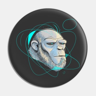 Ape Introspection Pin