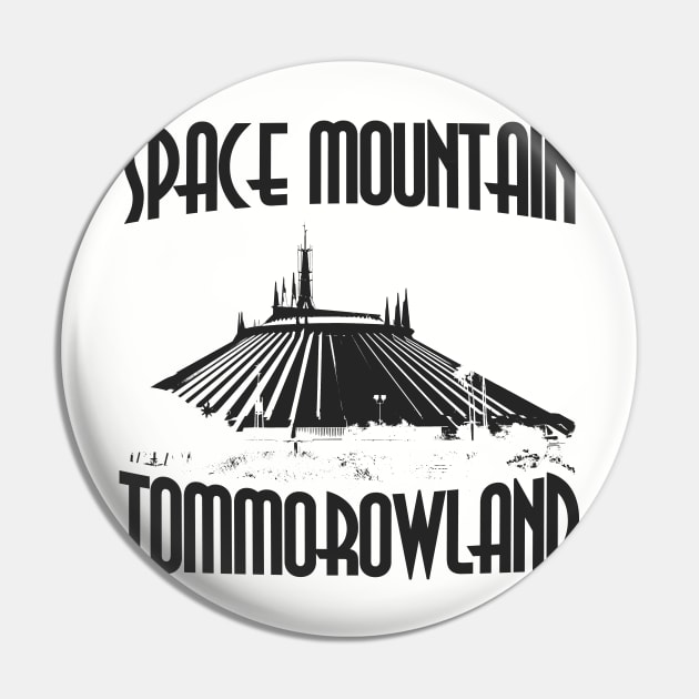 Space Mountain - Attraction - Dark Version Pin by Mouse Magic with John and Joie