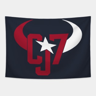 CJ Stroud 7, Houston Football design Tapestry