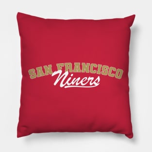 San Francisco Niners Pillow