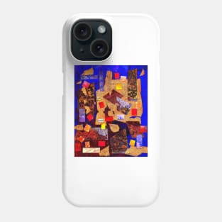 Mosaic on Cobalt Blue Phone Case