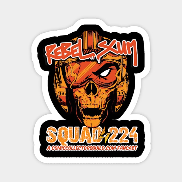 CCG Squad 224 FULL BACK ONLY Magnet by Comic Collectors Guild 