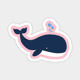 Whale Water Magnet