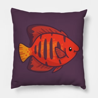 Flame Angelfish Pillow