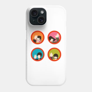 yellow submarine minimal Phone Case