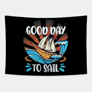 Good Day To Sail Tapestry