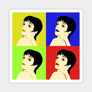 Liza Minnelli Color Pop Magnet