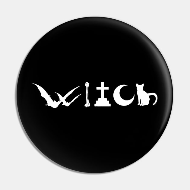 Witch Pin by StilleSkyggerArt