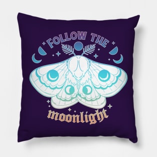 follow the moonlight Pillow