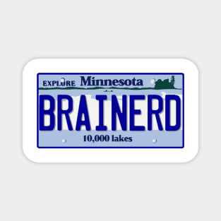 Brainerd License Plate Magnet