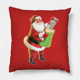 Santa Cash Pillow