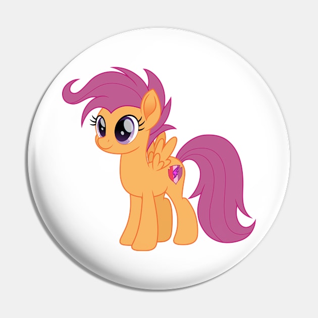 Future Scootaloo Pin by CloudyGlow