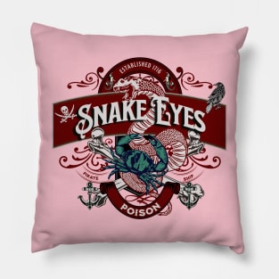 Snake Eyes Poison Pillow