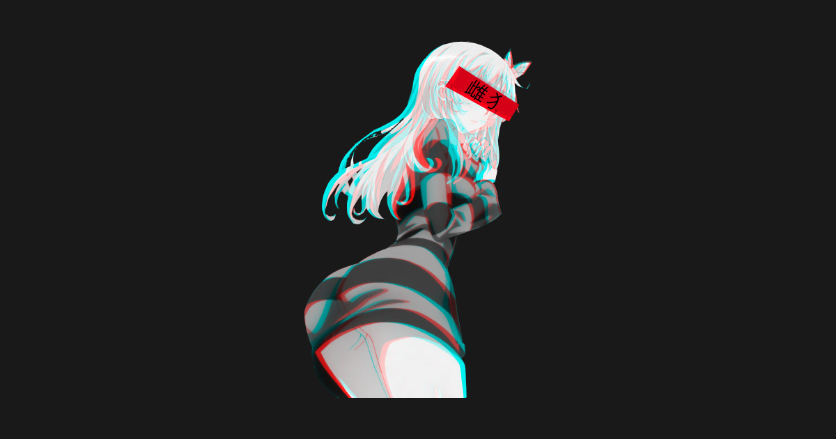 Waifu Waifu Material Hentai Lewd Anime Sticker TeePublic