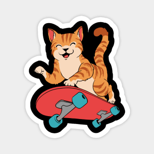 Cartoon cat 3 Magnet