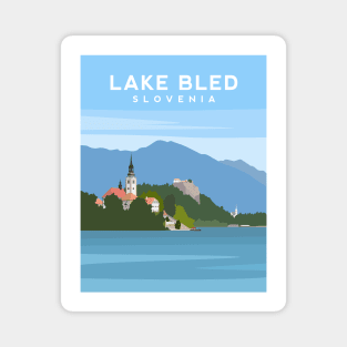 Lake Bled, Slovenia Magnet