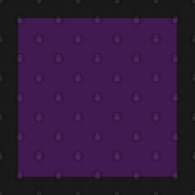 abstract preppy solid color dark Purple by Tina