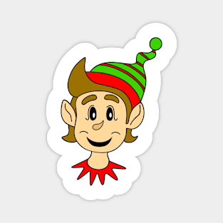 CUTE Elf Christmas For Kids Magnet