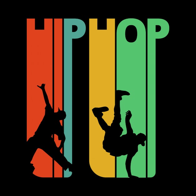 Hiphop dancing silhouette. by MadebyTigger