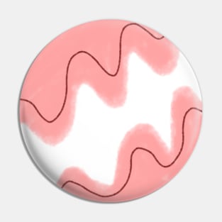 Red pink pastel abstract art Pin