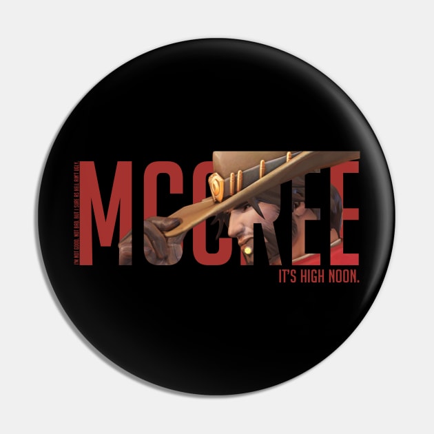 McCree - Overwatch Pin by Rendi_the_Graye