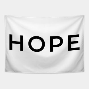 HOPE - Inspirtational Typogrpahy Tapestry