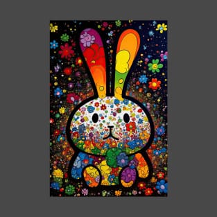 Psychedelic Multiverse Rabbit T-Shirt