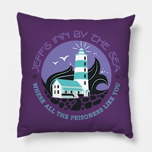 Jeff's Inn by the Sea Pillow