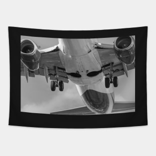 Plane Landing Tapestry