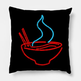 Noodle Food Symbol Pillow