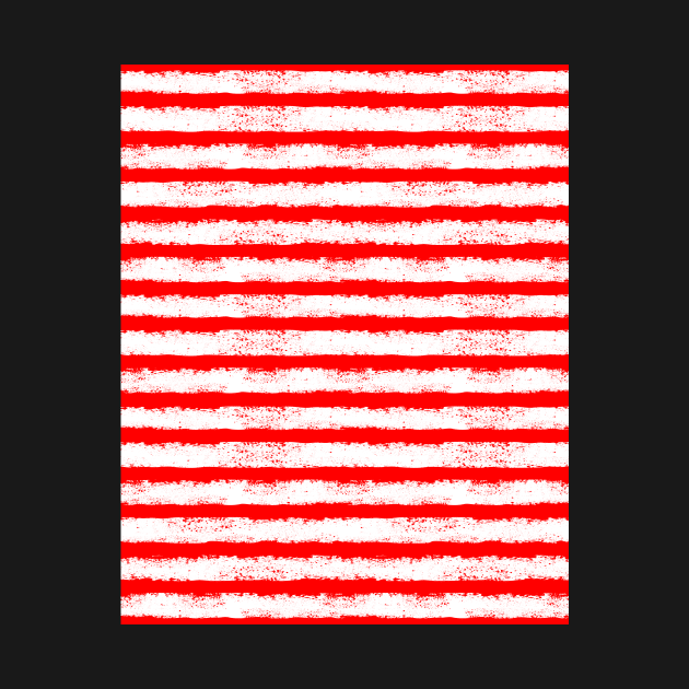 distressed red and white stripes by B0red